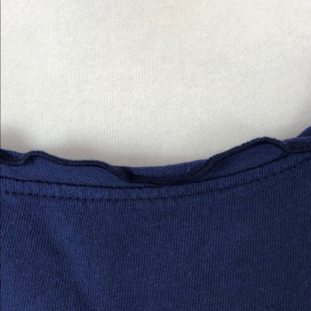 🔴❌‼️sold🆕Free people cotton crop top SZ M - Picture 4 of 8